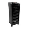GLAMMAR Stacey Basic Salon Trolley Black -Pet Supplies Store AM GLAM3337