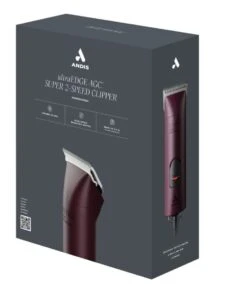 Andis AGCB Super 2 Speed Brushless Clipper - Burgundy -Pet Supplies Store AN 23370 4