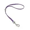 COASTAL Grooming Loop 24" X 3/8" Purple Multi Paw With Camlock -Pet Supplies Store CO 59015