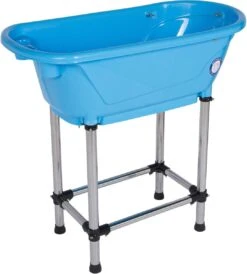 Small Portable Bath Tub For Dogs And Cats (Blue) -Pet Supplies Store CZ H115B 3