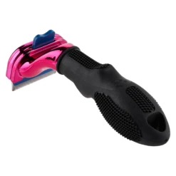 Furminator DeShedding Tool - Small Cat Short Hair Metallic [Pink] -Pet Supplies Store FU 01223 4