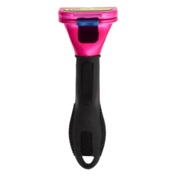 Furminator DeShedding Tool - Small Cat Short Hair Metallic [Pink] -Pet Supplies Store FU 01223 5