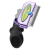 Furminator DeShedding Tool - Large Cat Long Hair Metallic [Purple] -Pet Supplies Store FU 01226