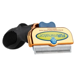 Furminator DeShedding Tool - Medium Dog Short Hair Metalic [Rose Gold] -Pet Supplies Store FU 02515 2
