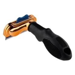 Furminator DeShedding Tool - Medium Dog Short Hair Metalic [Rose Gold] -Pet Supplies Store FU 02515 4