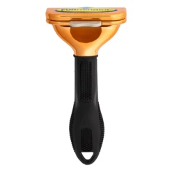Furminator DeShedding Tool - Medium Dog Long Hair Metalic [Rose Gold] -Pet Supplies Store FU 02516 5