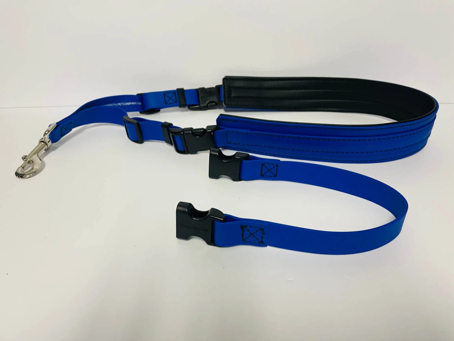 GroomTech Biothane Belly Strap Set - Teal 3 GroomTech Biothane Belly Strap Set - Teal