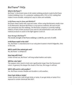 GroomTech Biothane Grooming Loops With Ring 18" X 1/2" - Teal 9 GroomTech Biothane Grooming Loops With Ring 18" X 1/2" - Teal -Pet Supplies Store GT GL1812 TE 3