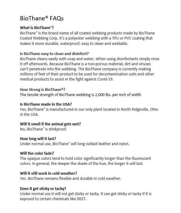GroomTech Biothane Grooming Loops With Ring 18" X 1/2" - Teal 6 GroomTech Biothane Grooming Loops With Ring 18" X 1/2" - Teal - Image 4