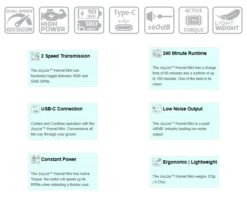 Joyzze Hornet Mini Trimmer 2 Speed [Teal] -Pet Supplies Store JY 99027 7