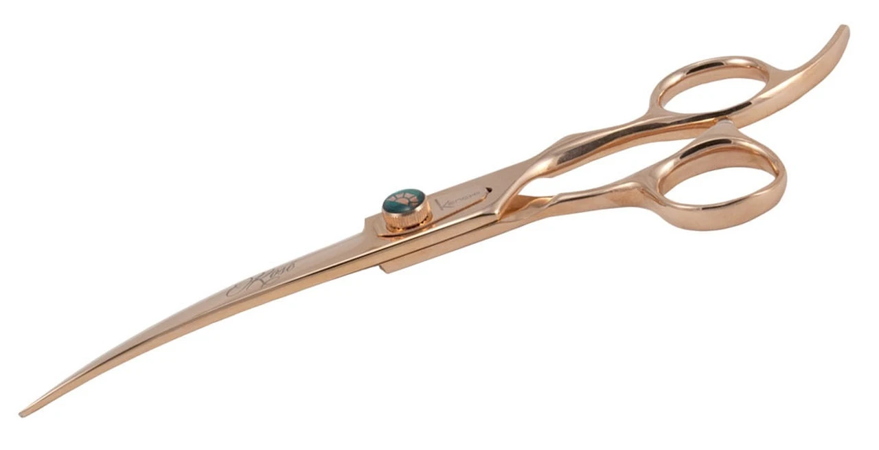 Kenchii Rosé Shear Curved 7" 3 Kenchii Rosé Shear Curved 7"