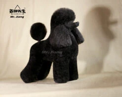 Mr. Jiang Poodle Lamb Clip Full Body Coat / Model Dog [Black] -Pet Supplies Store MJ PC02K 2