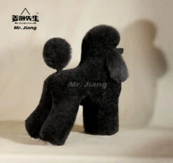 Mr. Jiang Poodle Lamb Clip Full Body Coat / Model Dog [Black] -Pet Supplies Store MJ PC02K 3