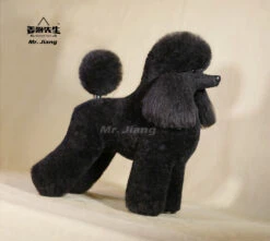Mr. Jiang Poodle Lamb Clip Full Body Coat / Model Dog [Black] -Pet Supplies Store MJ PC02K 4