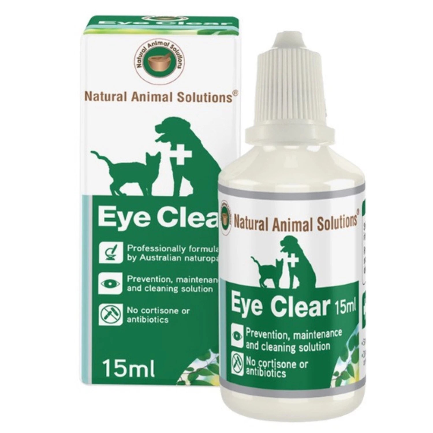 Natural Animal Solutions Eye Cleaner 15ml 3 Natural Animal Solutions Eye Cleaner 15ml
