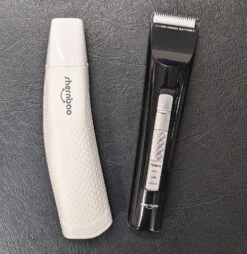 Shernbao Combo PGT410 Pet Trimmer + PNG007 Nail Grinder