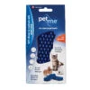 Pet+Me Grooming Brush Blue - Soft Silicone, Short Hair -Pet Supplies Store PM 92001