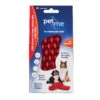 Pet+Me Grooming Brush Red - Firm Silicone, Long Hair 1 Pet+Me Grooming Brush Red - Firm Silicone, Long Hair -Pet Supplies Store PM 92004