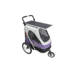 PETSTRO Safari Medium Pet Stroller [Purple] -Pet Supplies Store PS 702GX PR 4