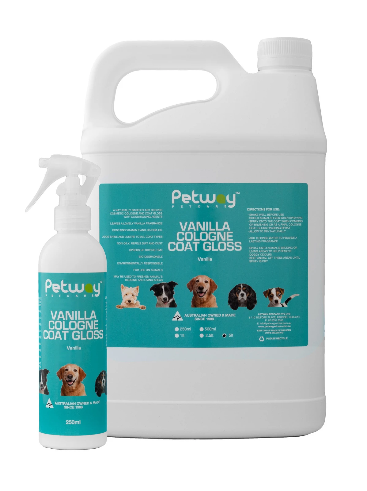 Petway Vanilla Cologne Coat Gloss 1L 4 Petway Vanilla Cologne Coat Gloss 1L - Image 2