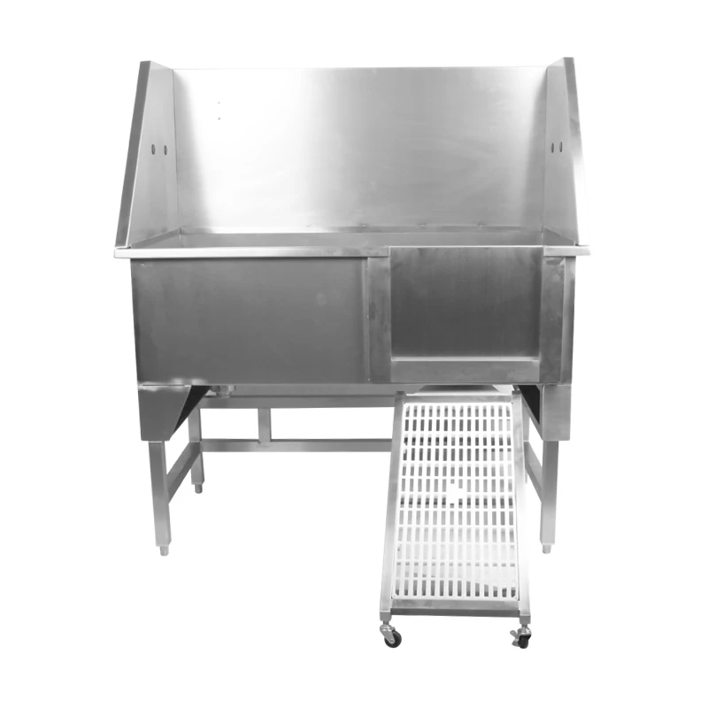 Shernbao Ultra Strong Stainless Steel Bath With Ramp 4 Shernbao Ultra Strong Stainless Steel Bath With Ramp - Image 2