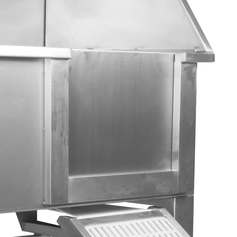 Shernbao Ultra Strong Stainless Steel Bath With Ramp 5 Shernbao Ultra Strong Stainless Steel Bath With Ramp - Image 3
