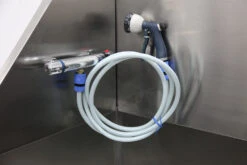 Shernbao Stainless Steel Electric Lifting Bath Tub (LEFT Sliding Door) -Pet Supplies Store S BTS131LE 1