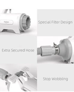 Shernbao Anion Blow Dryer & Vacuum Mini For Cat 18 Shernbao Anion Blow Dryer & Vacuum Mini For Cat -Pet Supplies Store S SMD06P 5