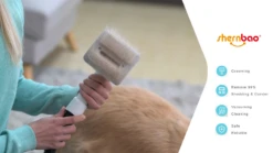 Shernbao Self-Cleaning Pet Brush Kit For Vacuum Cleaners -Pet Supplies Store S SMDC KIT 4