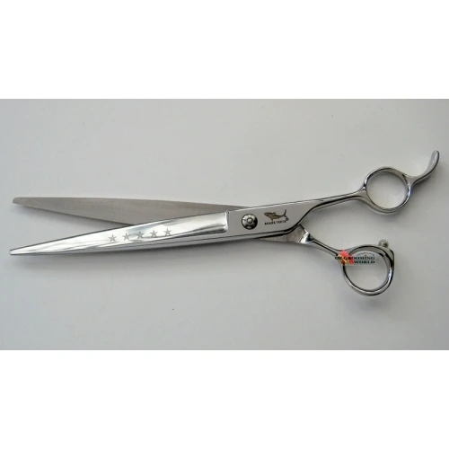 Shark Teeth 5 Star 8" Straight Scissors 7 Shark Teeth 5 Star 8" Straight Scissors - Image 5