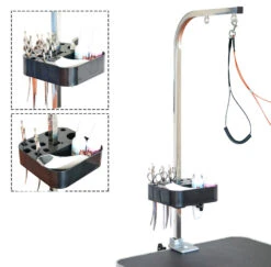 Shernbao Groomer's Tool Storage Caddy [Pink] -Pet Supplies Store S TS01 PK 4