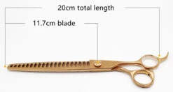 Silver Line Shear Glold Quick Chuncker / Blender 8" -Pet Supplies Store SL SUM8020 3