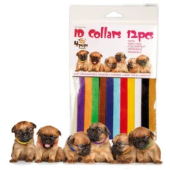 4Pups ID Collars 12 Pcs Pup Collars For Puppies -Pet Supplies Store ST 91710 2
