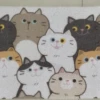 Bathing Mat 120cm X 60cm - Lovely Cat -Pet Supplies Store T BMT4824 01