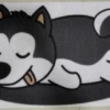 Bathing Mat 120cm X 60cm - Sleepy Dog -Pet Supplies Store T BMT4824 02