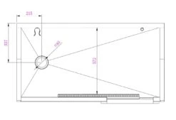 Aeolus Stainless Steel Electric Lifting Bath Tub (Sliding Door) -Pet Supplies Store T BTS131E Kit 7