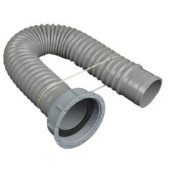 W Mark 50mm Waste Water Hose / Drainage Pipe 2m For Bath