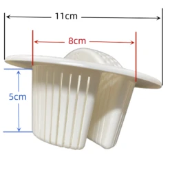 Plastic Bath Drain For Aeolus Bath -Pet Supplies Store T BTSP07 3