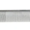 KissGrooming Ultra Premium Brass Comb In Chrome 22cm -Pet Supplies Store T CMC204
