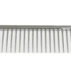 KissGrooming Ultra Premium Brass Comb In Chrome 24.5cm 2 KissGrooming Ultra Premium Brass Comb In Chrome 24.5cm -Pet Supplies Store T CMC206