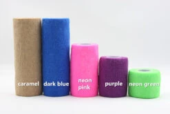 1 Roll Of Elastic Bandage 4.5m Mixed Colour 10cm -Pet Supplies Store T EB 04 2