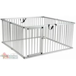 Aeolus Aluminium Exercise Pen / Dog Run 180x180x90H
