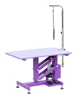 Aeolus Classic Z Shape Electric Lifting Table - Medium [Purple] -Pet Supplies Store T FT802E PP 1