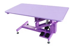 Aeolus Classic Z Shape Electric Lifting Table - Medium [Purple] -Pet Supplies Store T FT802E PP 4