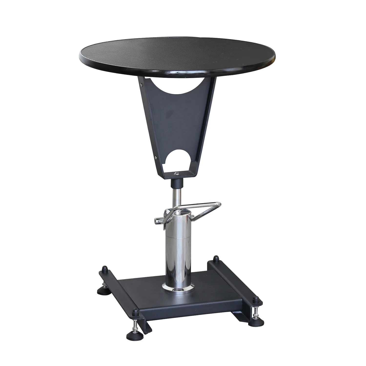 Aeolus Cost Effective Round Hydraulic Table With Single Grooming Arm 3 Aeolus Cost Effective Round Hydraulic Table With Single Grooming Arm