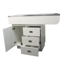 Dental Preparation Table With Stainless Steel Tub And Painted Cabinets -Pet Supplies Store T FT851 2