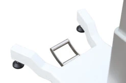 Aeolus LED Lighting Pedestal Lifting Table With Under Table Wheels -Pet Supplies Store T FT893 4