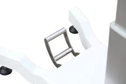 Aeolus LED Lighting Pedestal Lifting Table With Under Table Wheels -Pet Supplies Store T FT893 5