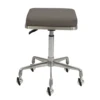 Groomer's Modern Groomer Stool With Square Cushion (Grey)