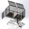 Customised Koala Cage With Lifting Base (with Or Without Divider) -Pet Supplies Store T KA501KE A